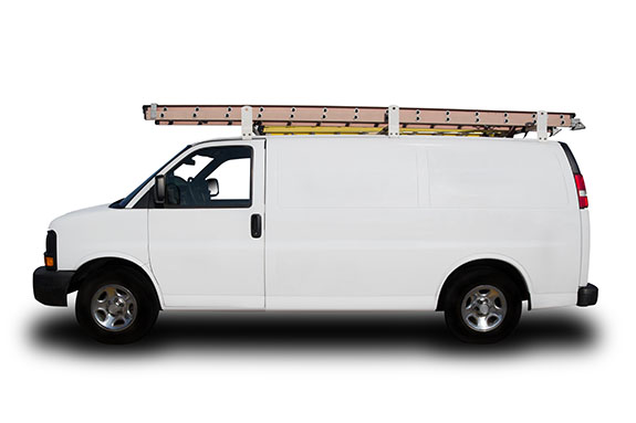 Work van 2025 ladder rack