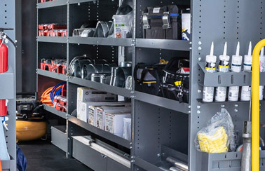 Van shelving and racking  Commercial Vehicle Contracts