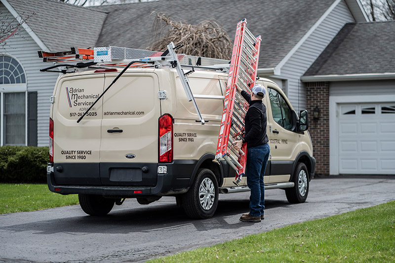 Adrian steel drop 2025 down ladder rack